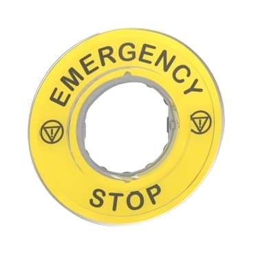 3D-маркировка «Emergency Stop» Schneider Electric ZBY9320
