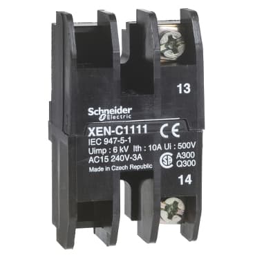 Контактный элемент NO Schneider Electric XENC1111