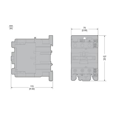 КОНТАКТОР E 50А 400В AC3 220В 50ГЦ, Schneider Electric, LC1E50M5