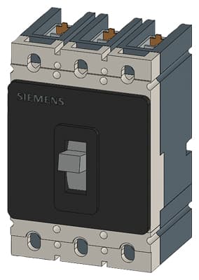 Автоматический выключатель VL160X, Siemens, 3VL1704-1DA33-0AA0