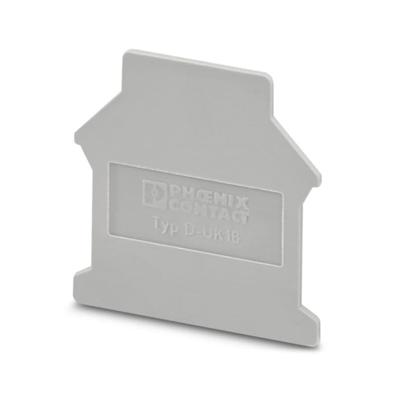 Концевая крышка D-UT 2,5/10, Phoenix Contact, 3006027