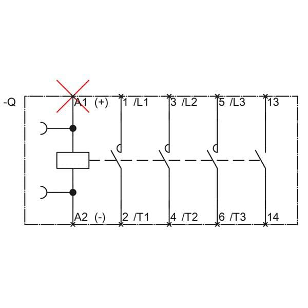 Контактор 3RT1016-2BB41, Siemens