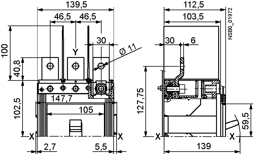 Переключатель Siemens 3RV1975-1CA0
