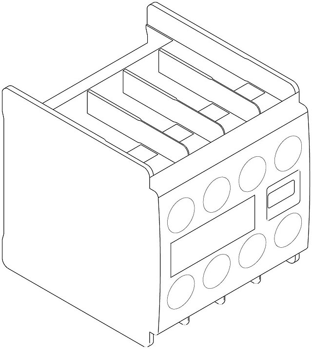 Блок дополнительных контактов Siemens 3RH1911-1FA40