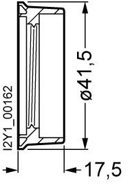 Защитное кольцо DIAZED DII Siemens 5SH332