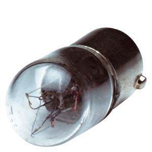 INCAND.ЛАМПА BA 9S, 110-130V, 2.5W