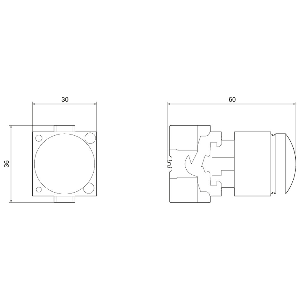 Индикатор звука Siemens 3SB3233-7BA10