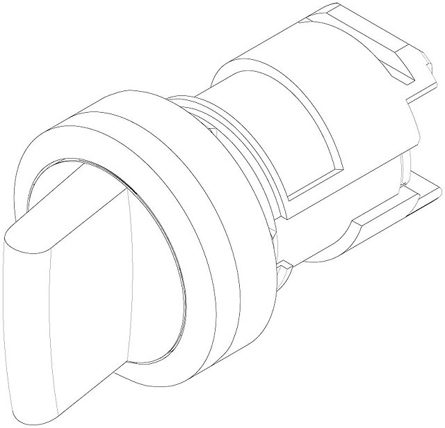 Переключатель Siemens 3SB3000-2LA11