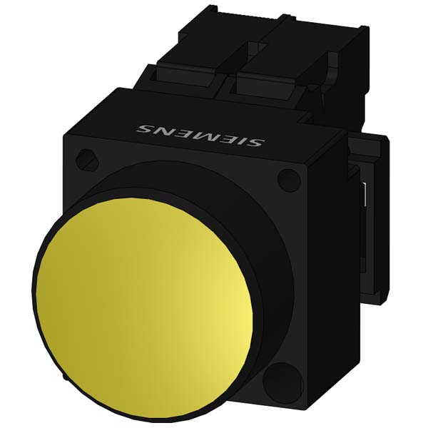 Круглая плоская кнопка с подсветкой Siemens 3SB3206-0AA31