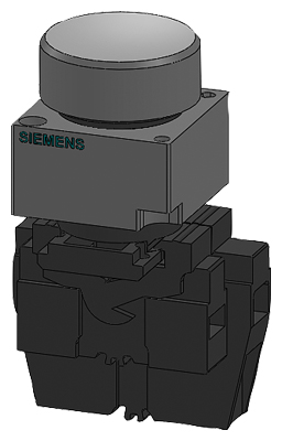 Кнопка с подсветкой Siemens 3SB3647-0AA71