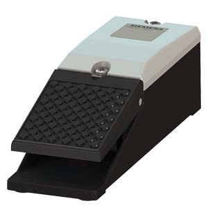 ПЕДАЛЬ МЕТАЛЛКОРПУС IP65, 1NO + 1NC OHNE SCHUTZHAUBE