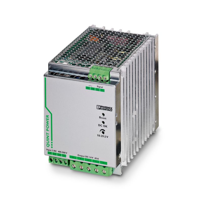 QUINT-PS/ 3AC/24DC/40 Преобразова-тель AC/DC 960W/3x400VAC...500VAC/24VDC/40A
