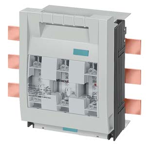 РАЗЪЕДИНИТЕЛЬ-ПРЕДОХРАНИТЕЛЬ I = 630 A, U = 690 V, ДЛЯ 60MM ШИННАЯ СИСТЕМА ПЛОСКАЯ ПОДЛОЖКА ПОДСОЕДИ