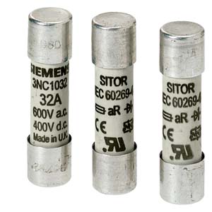 SITOR CYLINDRICAL FUSE LINK AR 50 A, 660 V AC/700 V DC